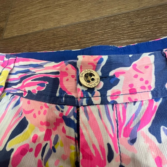 Lilly Pulitzer Callahan Shorts "Indigo Sunken Treasure" - Picture 4 of 12